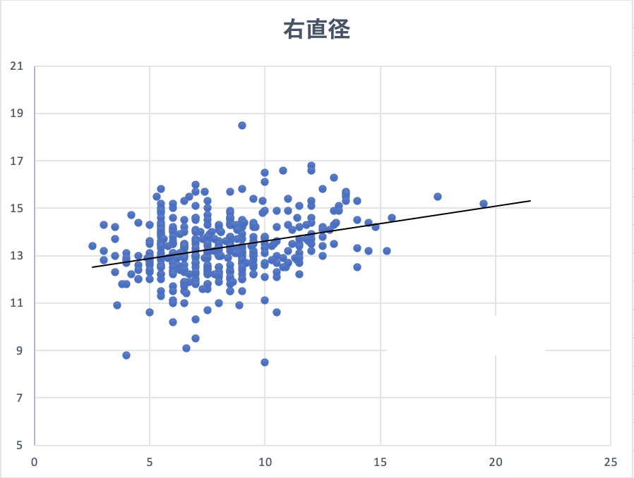 右直径