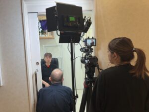 テレビ東京系の番組の取材を受けました